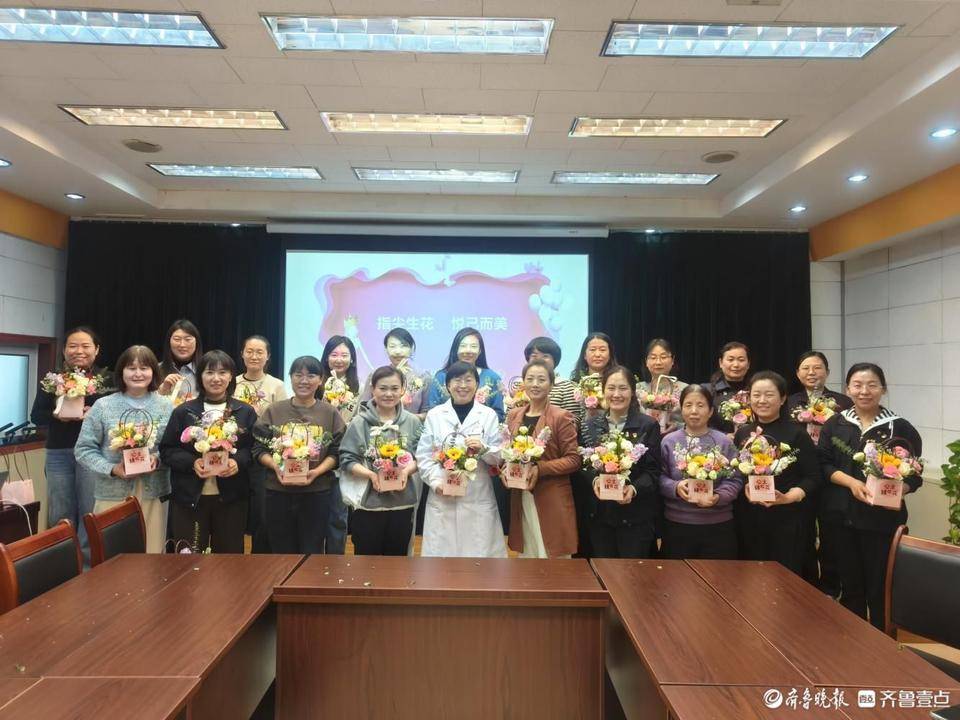 德州園林綠化服務(wù)中心：關(guān)愛女性健康，插花活動添趣味:園林綠化
