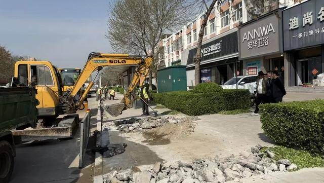 東平縣市政園林工程處：路面升級改造 提升市民出行體驗:園林工程